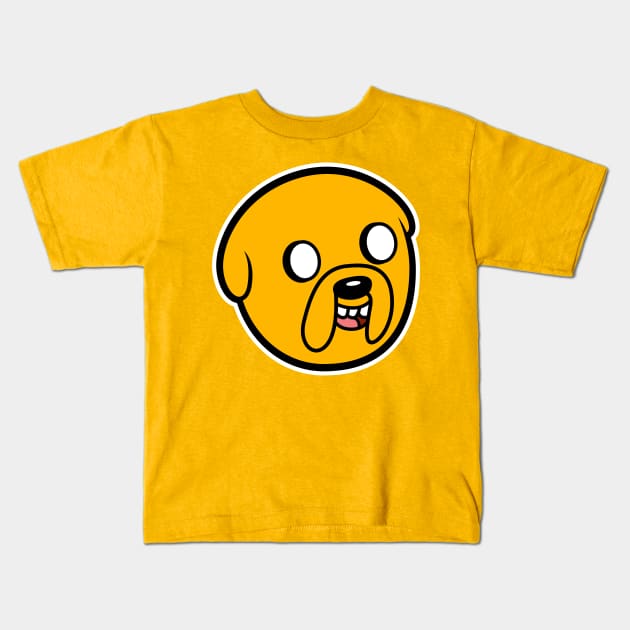 Jake the Dog Kids T-Shirt by janlangpoako